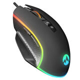 Everest RAGE-X2 USB 6400DPI Optik RGB Kablolu Gaming Oyuncu Mouse