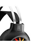 RAMPAGE Rm-k44 Zengibar 7.1 Surround Rgb Siyah Gaming Mikrofonlu Oyuncu Kulaklığı