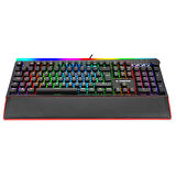 Rampage KB-R97 X-TRACER Siyah USB RGB Aydınlatmalı Blue Switch Tam Türkçe Bilek Destekli Gaming Oyuncu Mekanik Klavye