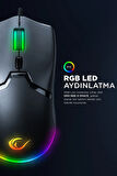 Smx-r88 X-space 7200dpi Rgb Ledli Makrolu Gaming Oyuncu Mouse