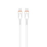 S-link SW-C130 1m 60W TypeC to TypeC Hızlı Data + Sarj Kablosu