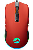 Everest SGM-L1 LUMOS Kırmızı 6400dpi RGB Ledli Makrolu Gaming Oyuncu Mouse