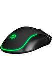 Sm-g58 X-hammer Usb Siyah 7d Optik 7200dpi Led Işıklı Gaming Oyuncu Mouse