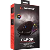 Rampage SMX-G65 Alpor USB 7 Tuşlu 7200DPI RGB Ledli Mouse