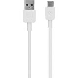 S-Link SL-EC30T Type-C Kablolu 3.4A 2 USB Beyaz Araç Şarj Cihazı
