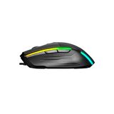 Rampage SMX-52 BROKER USB RGB 7200DPI Siyah Oyuncu Mouse