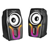 Mikado MD-S25 Kablolu Işıklı Speaker 