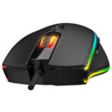 RAMPAGE JUKE SMX-R67 RGB AYDINLATMALI USB MAUSE BLACK