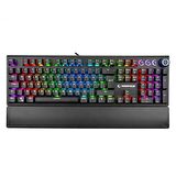 Rampage KB-R92 Thunder Kırmızı Switch RGB Bilek Destekli Mekanik Oyuncu Gaming Klavye