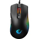 Rampage SMX-R33 Limbo Makrolu Siyah 6400dpi RGB Ledli Gaming Oyuncu Mouse
