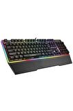 Rampage RMK-X1 MIRACLE USB Full RGB Aydınlatmalı Q Jixian Red Switch Gaming Oyuncu Mekanik Klavye