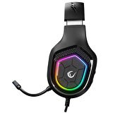 Rampage Rm-k90 Vector Rgb Led 3.5mm Gaming Mikrofonlu Oyuncu Kulaklığı