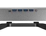Rampage ADS-T6U RAMP 4 Adet USB 3,0 HUB ile RGB Işıklı Alüminyum Dizüstü Bilgisayar Standı
