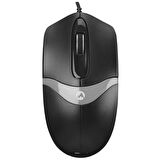 EVEREST SM-220 USB OPTİK MOUSE,3D,SİYAH-GRİ