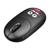 Everest SM-26 FASHION 2.4Ghz Siyah Kabartmalı Kablosuz Mouse