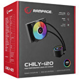 Rampage CHILY-120 1800RPM Intel/Amd 120mm Sıvı Soğutmalı ARGB CPU Fan