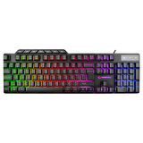 Rampage KM-9858 JAZZY Rainbow Gaming Klavye Mouse Set