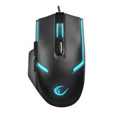 Rampage KM-9858 JAZZY Rainbow Gaming Klavye Mouse Set