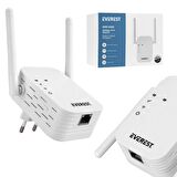 MENZİL GENİŞLETİCİ WİFİ 300 MBPS REPEATER EVEREST EWR-N302