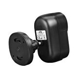 UMIE UM-BK21 Siyah 2MP İki Yönlü Ses TF Kart 6700 mAh Bataryalı Kablosuz Tuya Destekli Akıllı IP Kamera