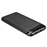 S-link IP-K11 10000mAh LCD Şeffaf 15W Siyah Taşınabilir Powerbank