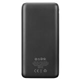 S-link IP-K11 10000mAh LCD Şeffaf 15W Siyah Taşınabilir Powerbank