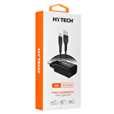 Hytech HY-XE26T Type-C Hızlı Şarj Aleti Siyah