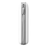 S-link P102 10000mAh LCD Şeffaf 10W Beyaz Taşınabilir Powerbank