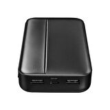 S-Link P201 20000 mAh Hızlı Şarj Powerbank Siyah 