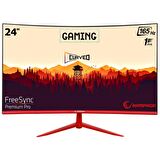 Rampage Blaze BL24r165C 24" 165Hz 1MS CSOT VA Full Hd Freesync Pc Curved Oyuncu Monitörü
