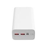 S-link G345 30000mAh 18W Beyaz Taşınabilir Şarj Cihazı Powerbank