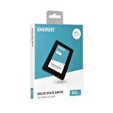 Everest ES512A Sata 3.0 512 GB SSD