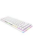 Rampage Rebel Beyaz Low Profile Red Switch Us Layout Rainbow Mekanik Gaming Oyuncu Klavye