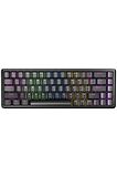Rampage Rebel Siyah Low Profile Red Switch Us Layout Rainbow Mekanik Gaming Oyuncu Klavye