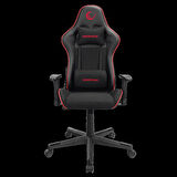 Rampage KL-R16 DRAPE Üst Seviye Terletmez Kumaş Siyah Gaming Oyuncu Koltuğu