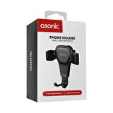 Asonic AS-A46 Universal Ayarlanabilir Siyah Telefon Tutucu