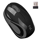 EVEREST SMW-555 USB SİYAH-GRİ 1600 DPI 2.4GHZ MİNİ KABLOSUZ MOUSE (SEYAHAT-SUNUM-GEZİ)