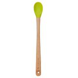 Silver Crest SPT-03 3 Lu Renkli 26CM Uzun Silikon Bambu Spatula Seti
