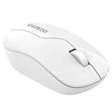 Mouse Kablosuz 2.4 Ghz Everest SMW-973 Beyaz