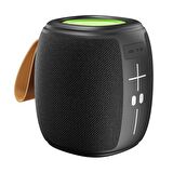 Mikado MD-888 CUBE Siyah 5W 1200mAh BT/TF/USB/LED Işıklı Hoparlör Hoparlör