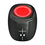 Mikado MD-888 CUBE Siyah 5W 1200mAh BT/TF/USB/LED Işıklı Hoparlör Hoparlör