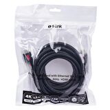 S-Link HDMI Kablo Siyah (5m) 4K