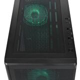 Rampage VORTEX V3 Siyah Mesh Temperli Cam 4*RGB Fan + Hub E-ATX Gaming Kasa