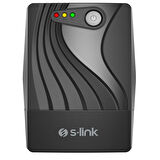 S-link MIGHT U60 600VA 12V7Ah*1 360W Siyah Line-Interactive Kesintisiz UPS Güç Kaynağı