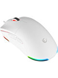 Rampage Blink Rgb Mouse Makrolu 12800 Dpi Oyuncu Mouse Beyaz