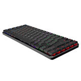 Rampage GRANITE Siyah/Gri Low Profile Red Switch Mekanik Gaming (Oyuncu) Klavye