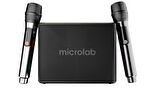 Microlab M60 Vega 100W, RGB, 2 Adet Kablosuz Mikrofonlu Bluetooth Karaoke Hoparlör