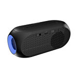 ÖZKA GSM Asonic AS-W6 1200mAh 5W Siyah Bluetooth-Aux-Derece-Usb Double Alarmlı Saat Speaker