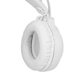 Rampage RM-K30 THUNDER PRO Beyaz 7.1 Surround Mikrofonlu Oyuncu Kulakl