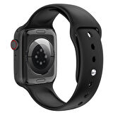 Hytech W99 Watch IOS Ve Android Uyumlu Mactive 2.05 İnç Geniş Ekranlı Siyah Akıllı Saat